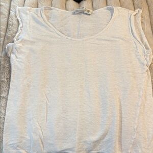 Rachel Zoe White linen shirt